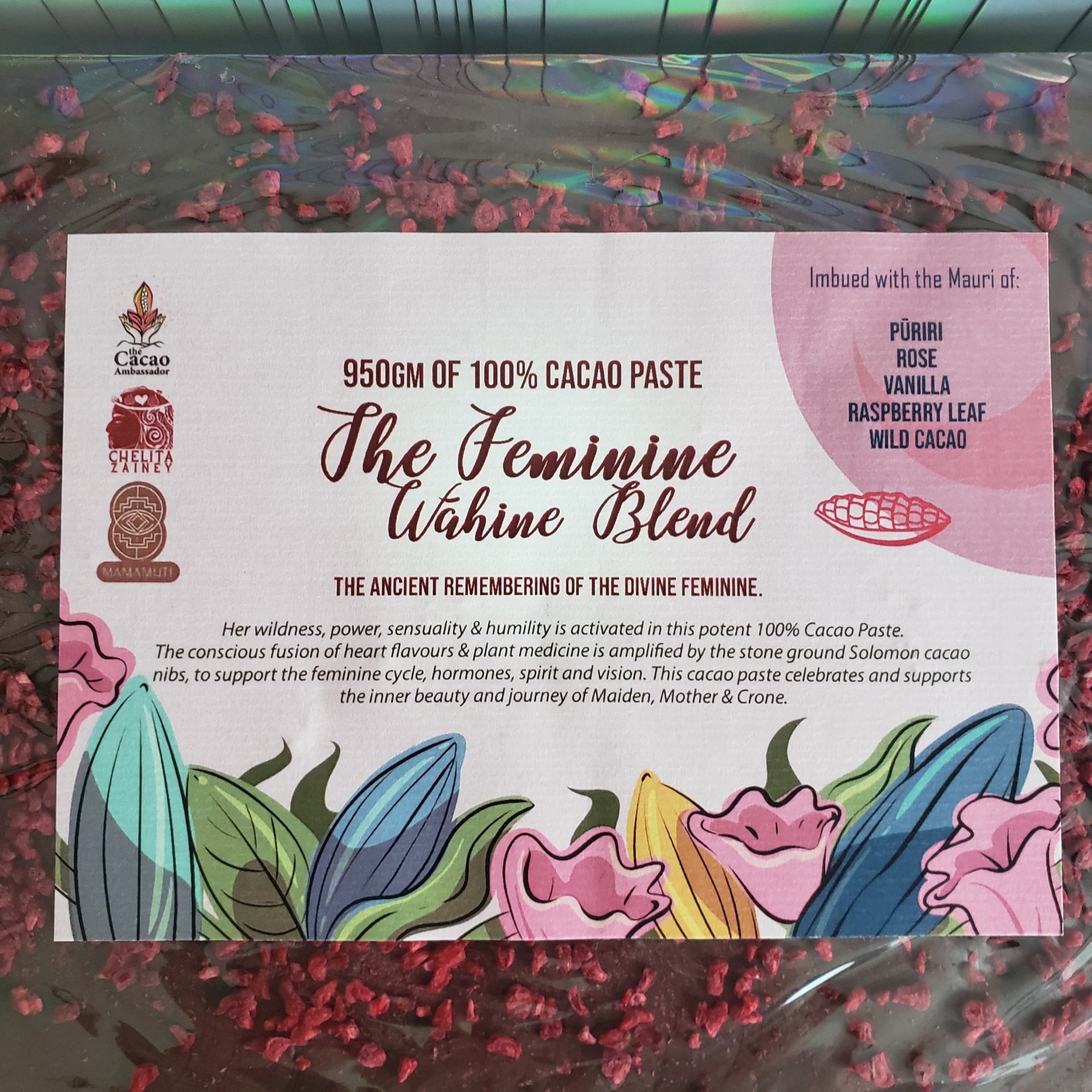 The Cacao Ambassador Feminine Wahine Blend Energy Crystals (3)