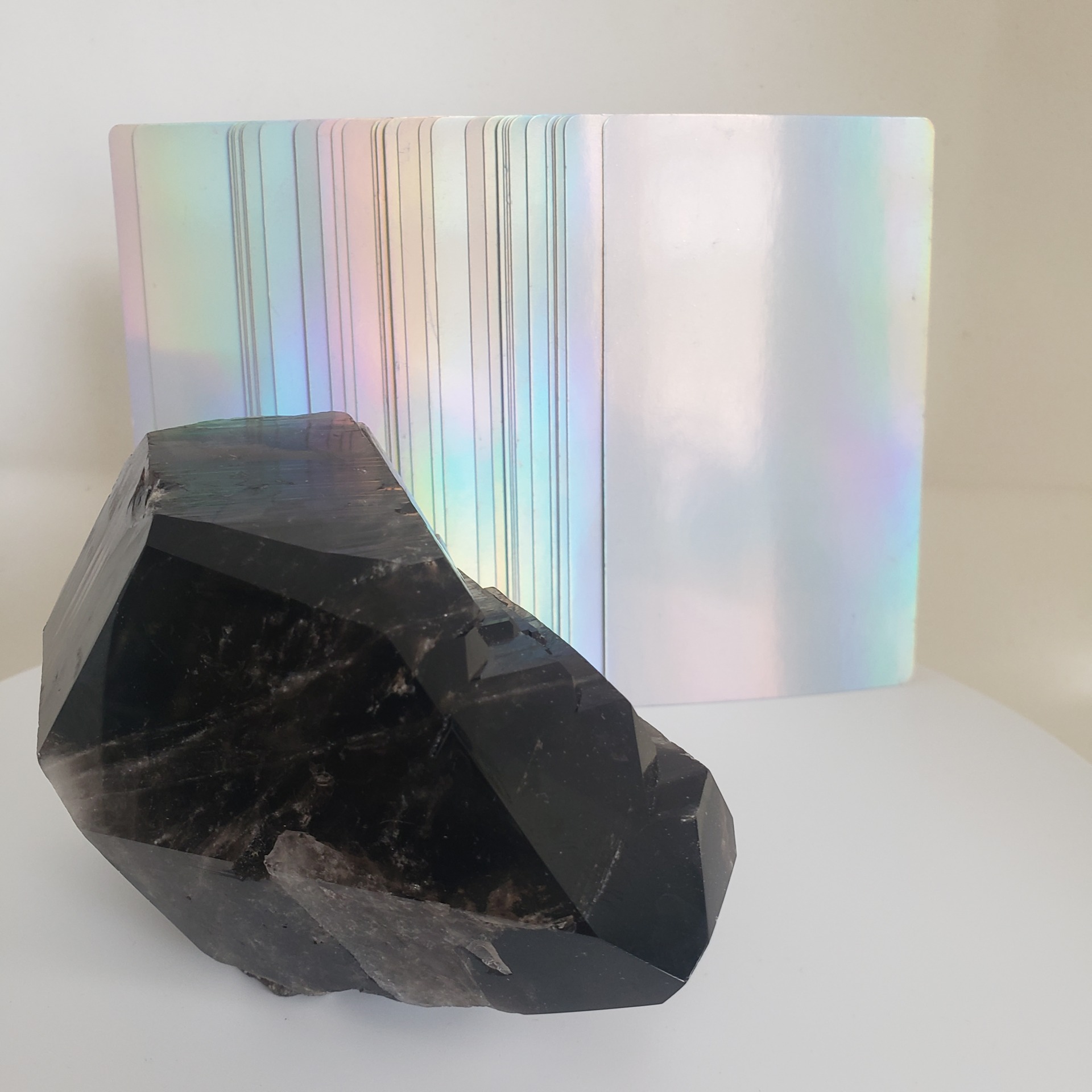 smoky quartz raw point