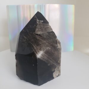 smoky quartz raw point