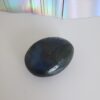 labradorite palm stone small (blue flash)