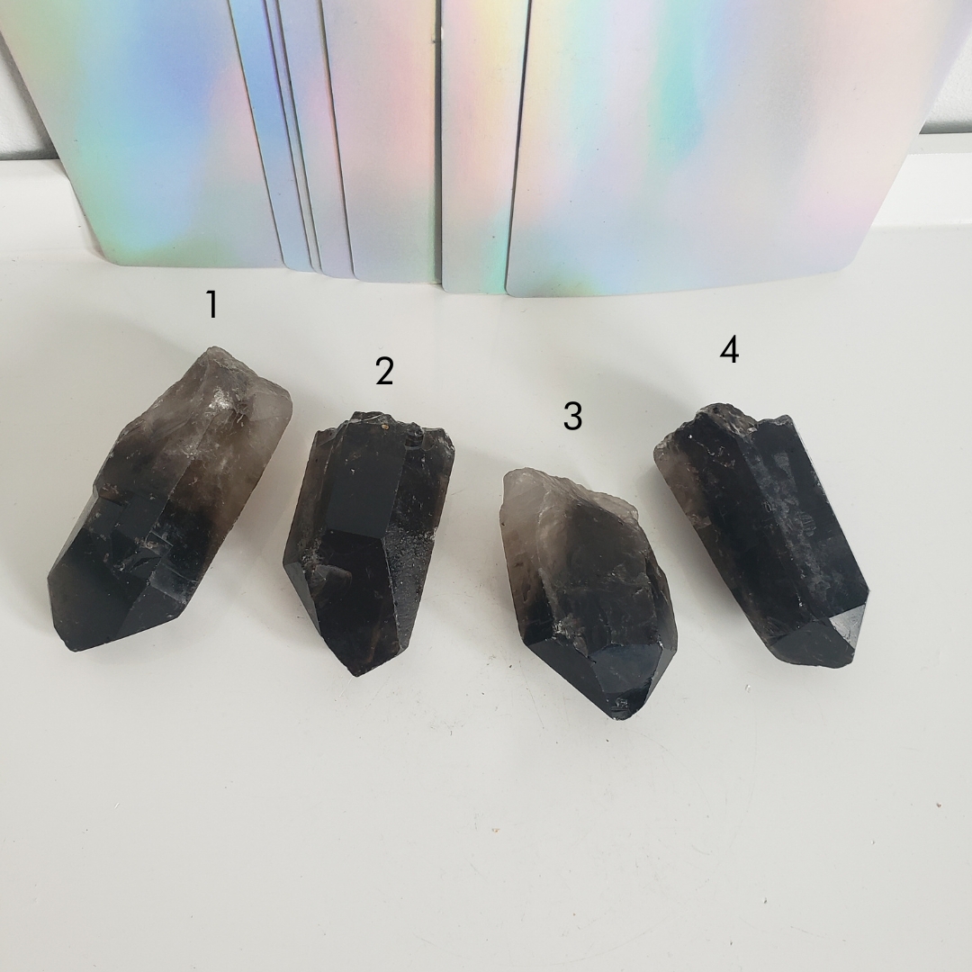Energy Crystals Smoky Quartz Points 2