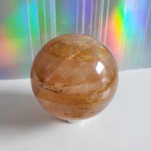 Energy Crystals Golden Healer Quartz Sphere M 2