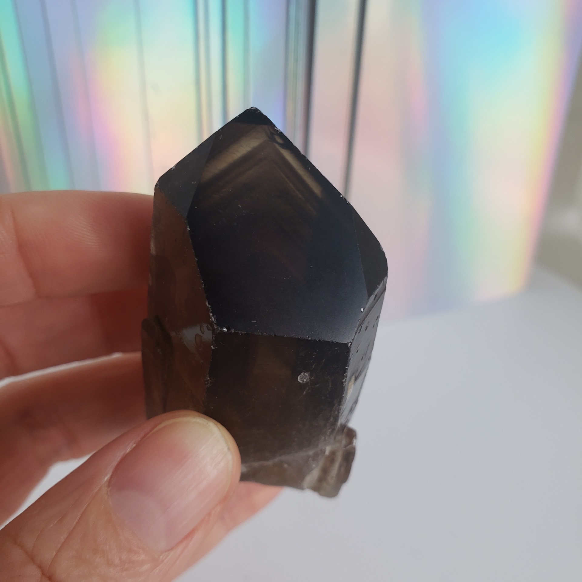 smoky quartz point