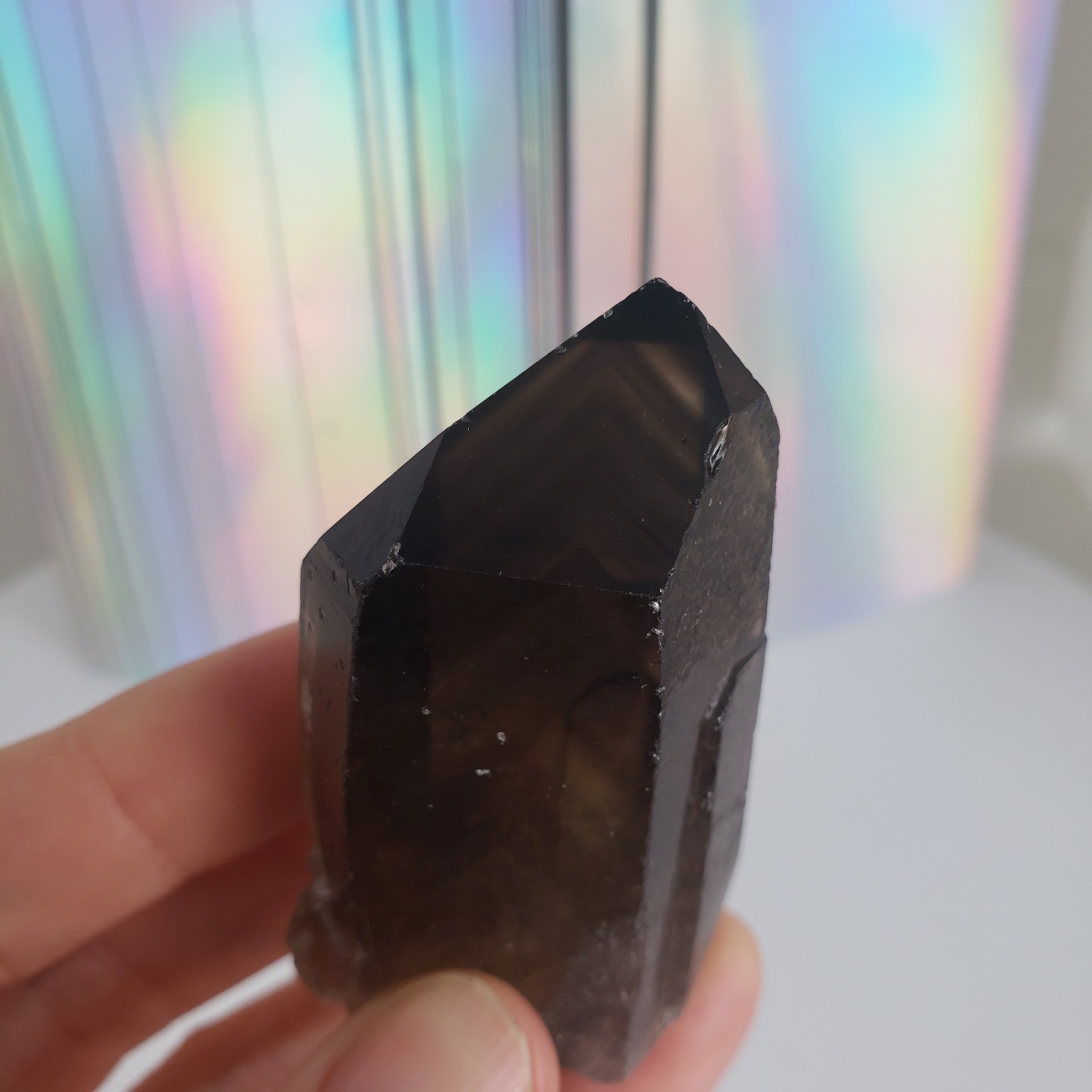 smoky quartz point