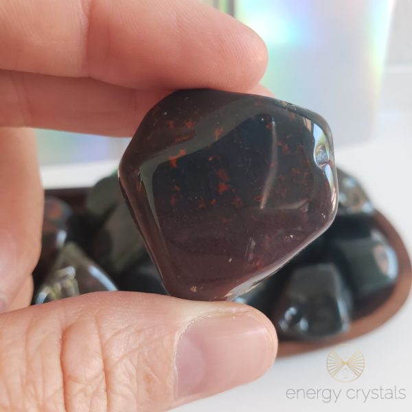 Energy Crystals Bloodstone Tumbled 5
