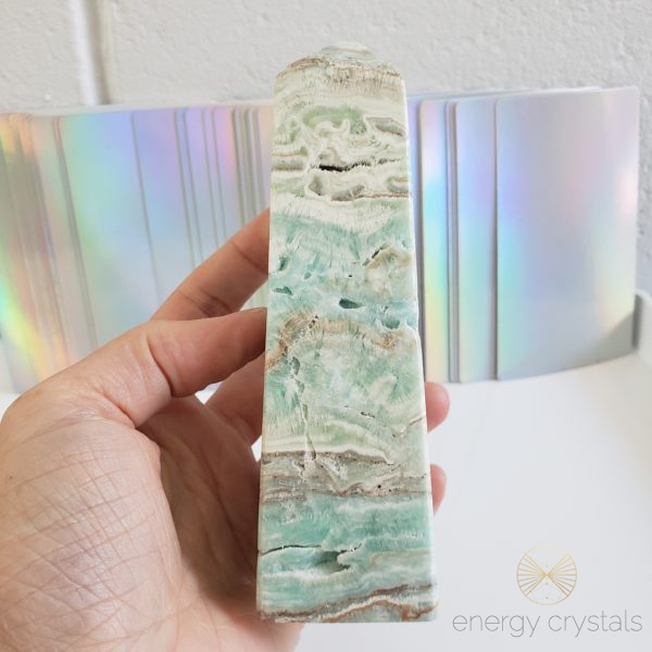 Energy Crystals Caribbean Calcite L Tower 1