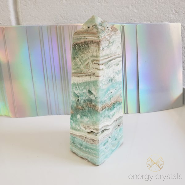 Energy Crystals Caribbean Calcite L Tower 3