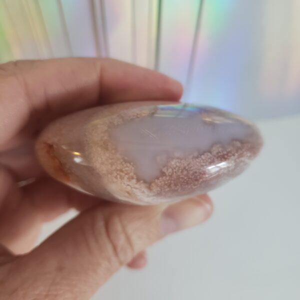 Energy Crystals Flower Agate Palm Stone 7