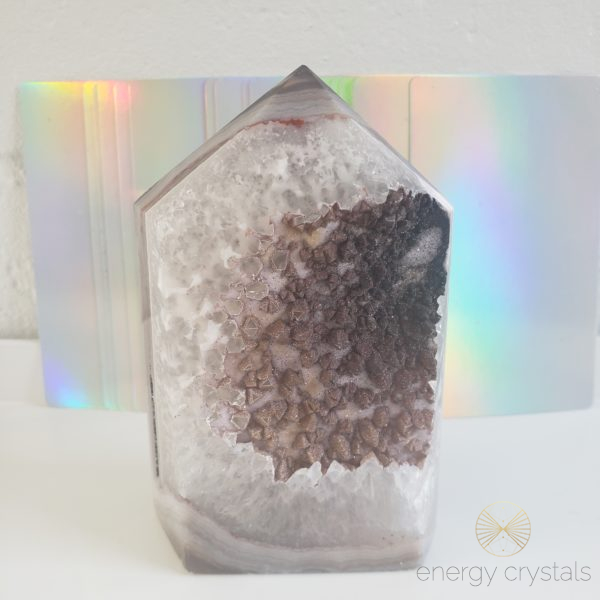 Energy Crystals Agate Druzy Tower 4 2