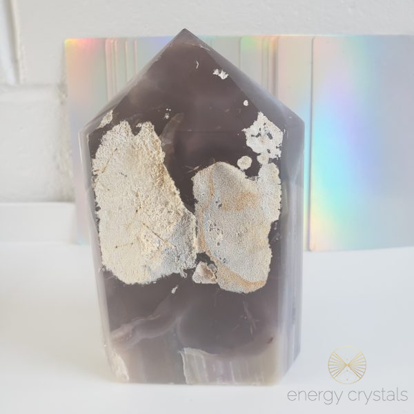 Energy Crystals Agate Druzy Tower 4 4