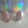 Energy Crystals Aura Rose Quartz Point 10