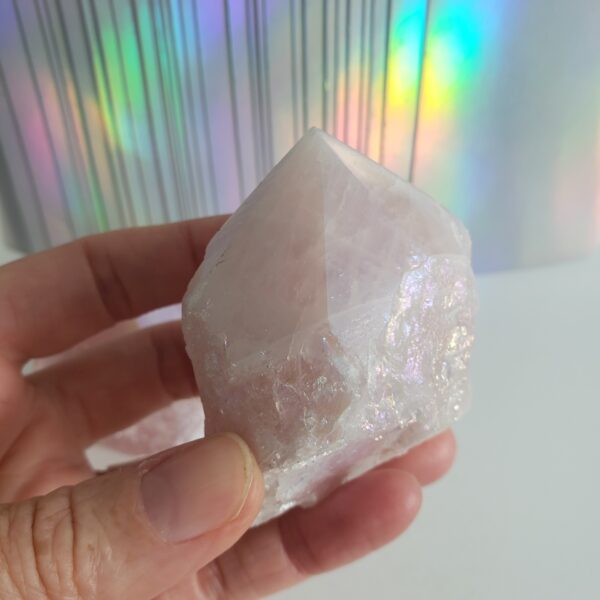 Energy Crystals Aura Rose Quartz Point 15
