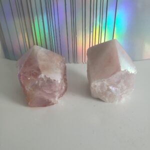 Energy Crystals Aura Rose Quartz Point 9