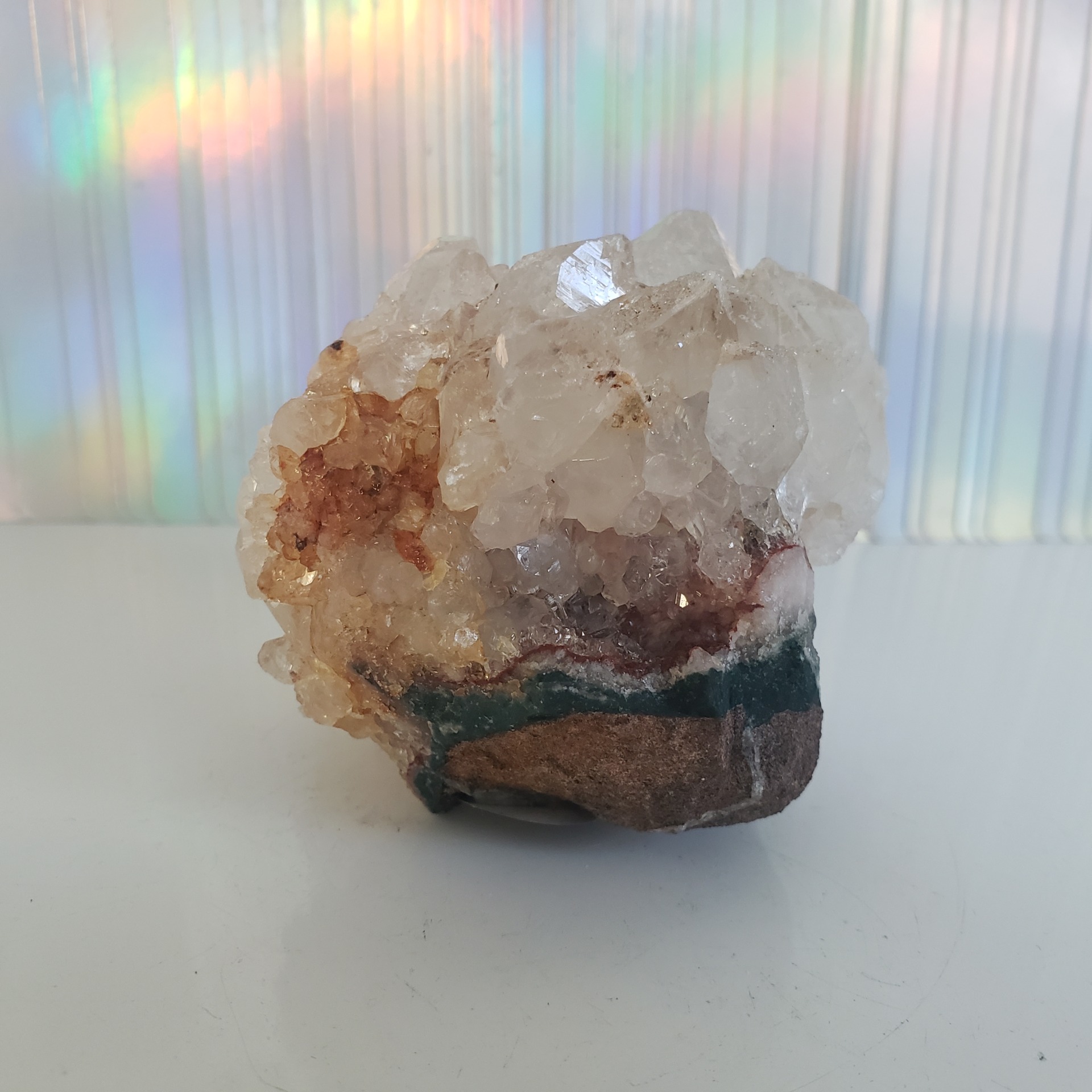 Energy Crystals Pink Amethyst Quartz Cluster (3)