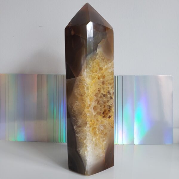 Energy Crystals Agate Quartz Tower (3)