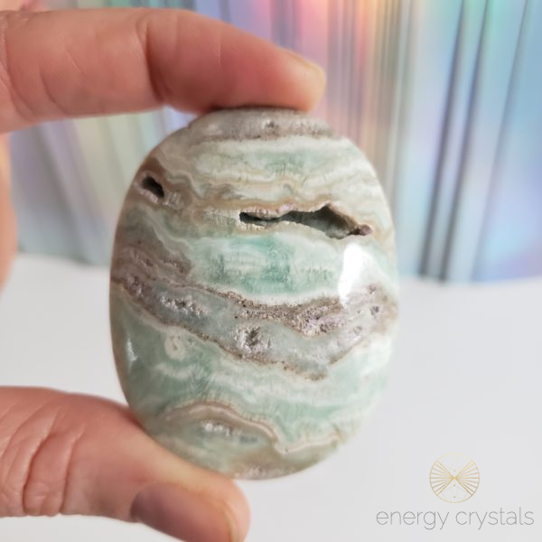 Energy Crystals Caribbean Calcite Palm 1