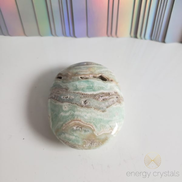Energy Crystals Caribbean Calcite Palm 11
