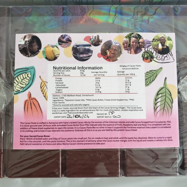 The Cacao Ambassador Feminine Wahine Blend Energy Crystals (1)