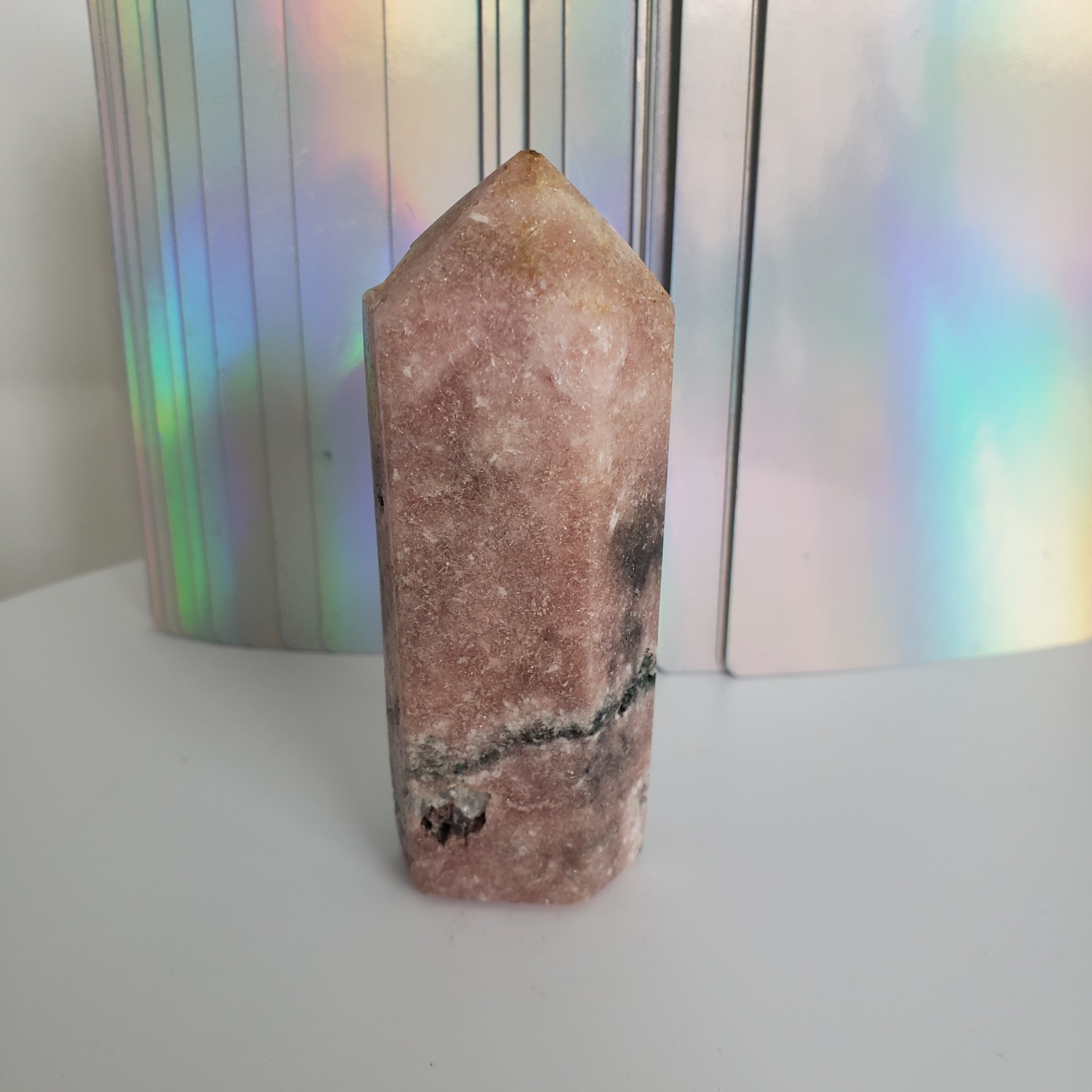 pink amethyst tower 1
