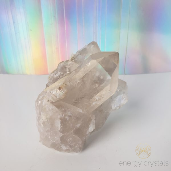 Energy Crystals Clear Quartz Cluster 3