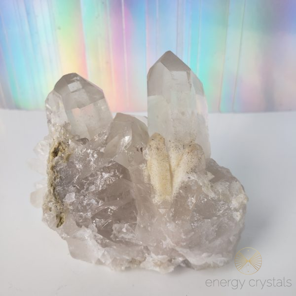 Energy Crystals Clear Quartz Cluster 4