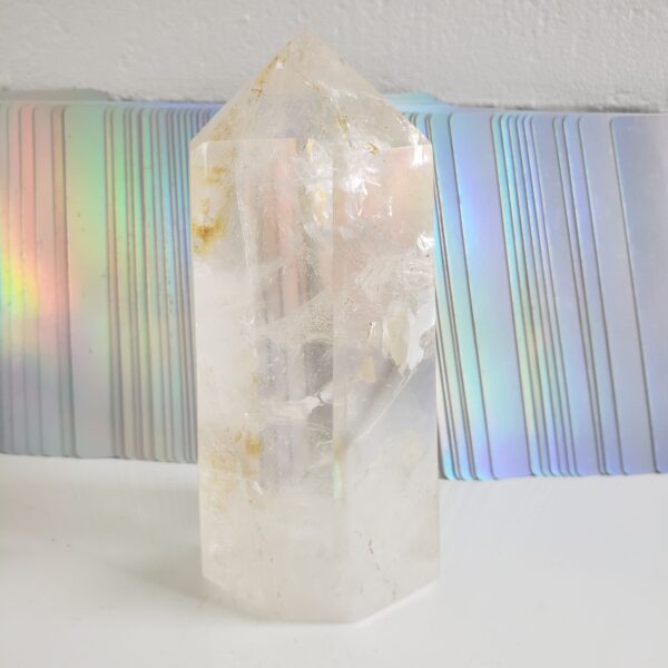 Energy Crystals Clear Quartz Tower