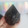 Energy Crystals Obsidian Point L (1)