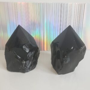 Energy Crystals Obsidian Point L (2)