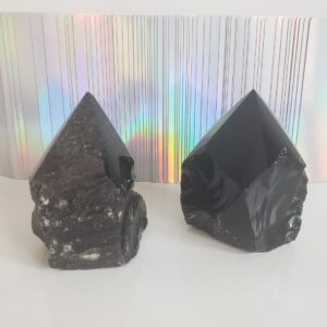 Energy Crystals Obsidian Point L (3)