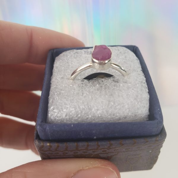 Energy Crystals Ruby Ring S2 3
