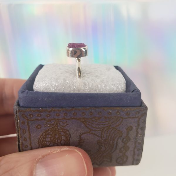 Energy Crystals Ruby Ring S2 7