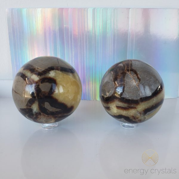 Energy Crystals Septarian Sphere 6