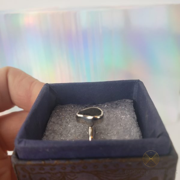 Energy Crystals Shungite Ring S2 6