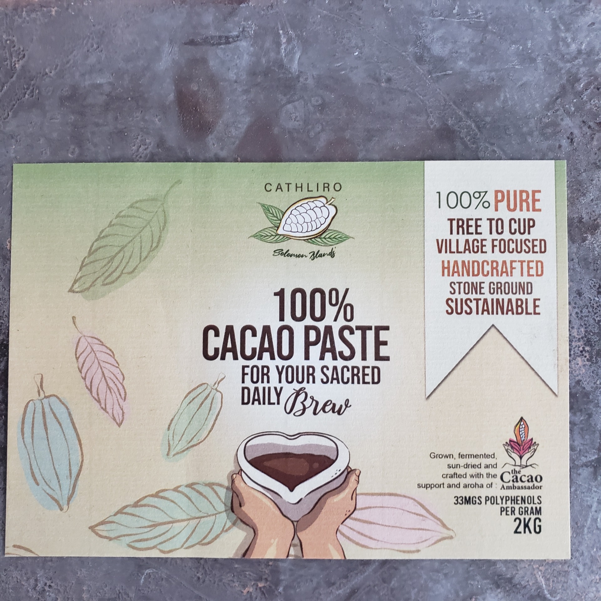 The Cacao Ambassador 2kg Cacao Paste Energy Crystals (3)