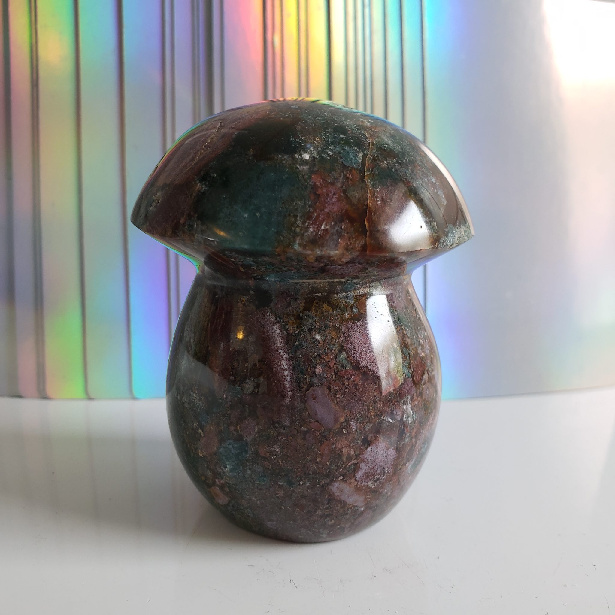 Energy Crystals Ocean Jasper Mushroom 2