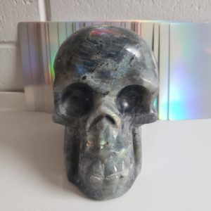 Energy Crystals Labradorite Skull 9