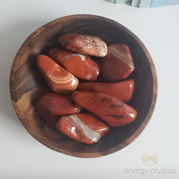 Energy Crystals Stripped Red Jasper 1