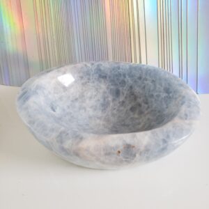Energy Crystals Blue Calcite Bowl 2