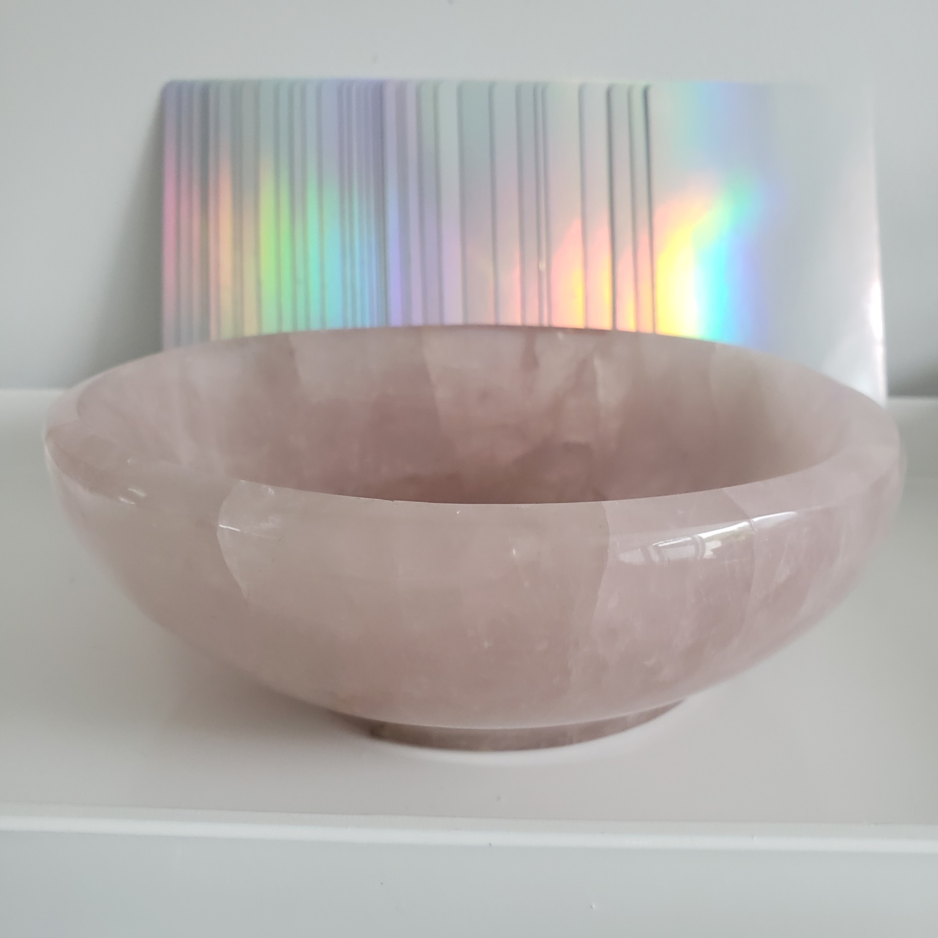 Energy Crystals Rose Quartz Bowl 1 5