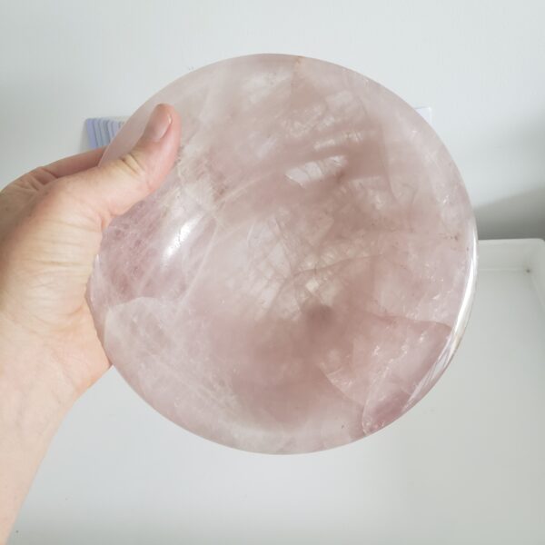Energy Crystals Rose Quartz Bowl 1 8