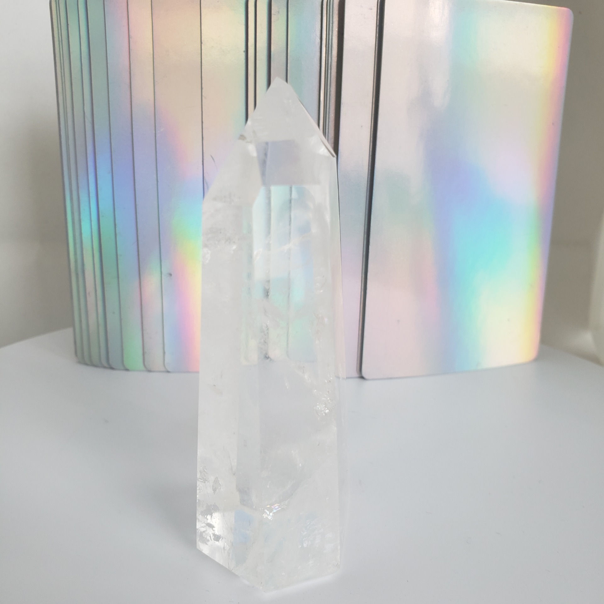 clear quartz tower 2