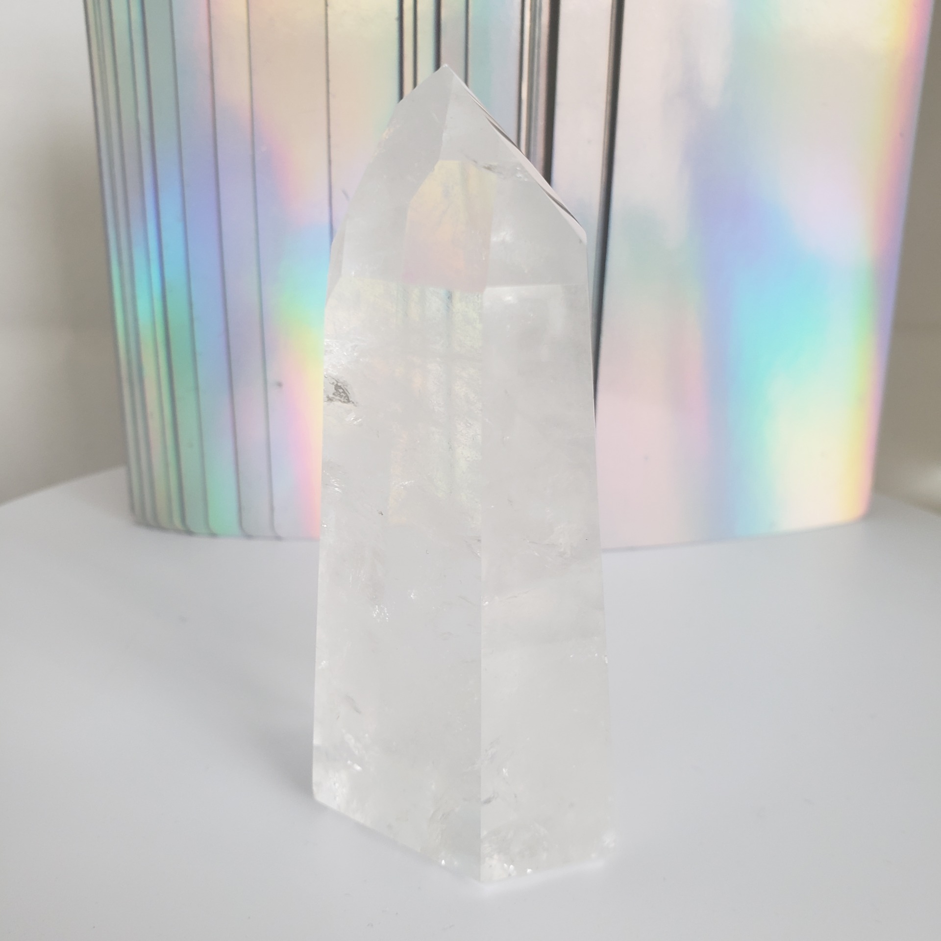 clear quartz tower 2
