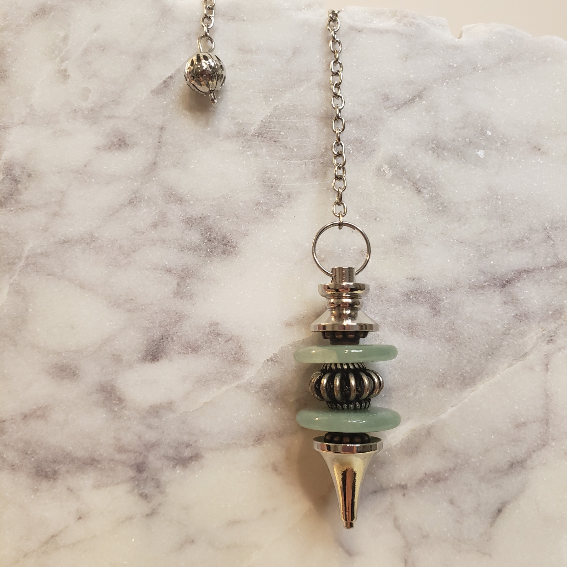 green aventurine pendulum 1