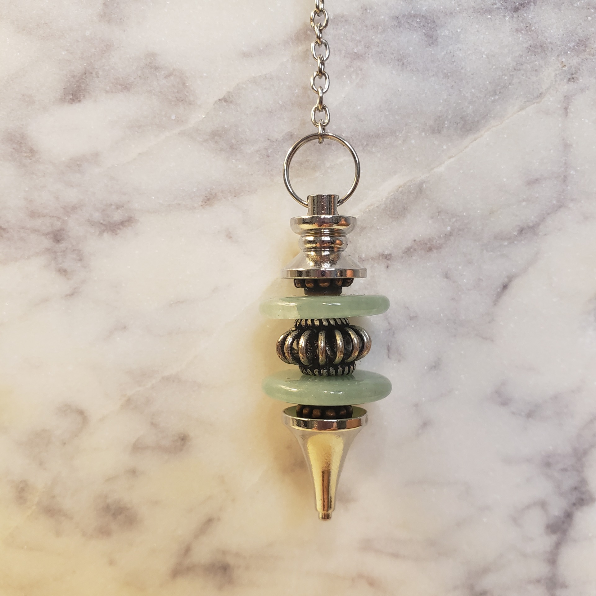 green aventurine pendulum 1
