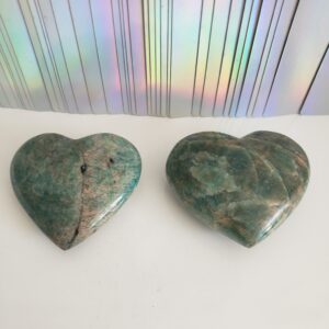 Energy Crystals Amazonite Heart 8
