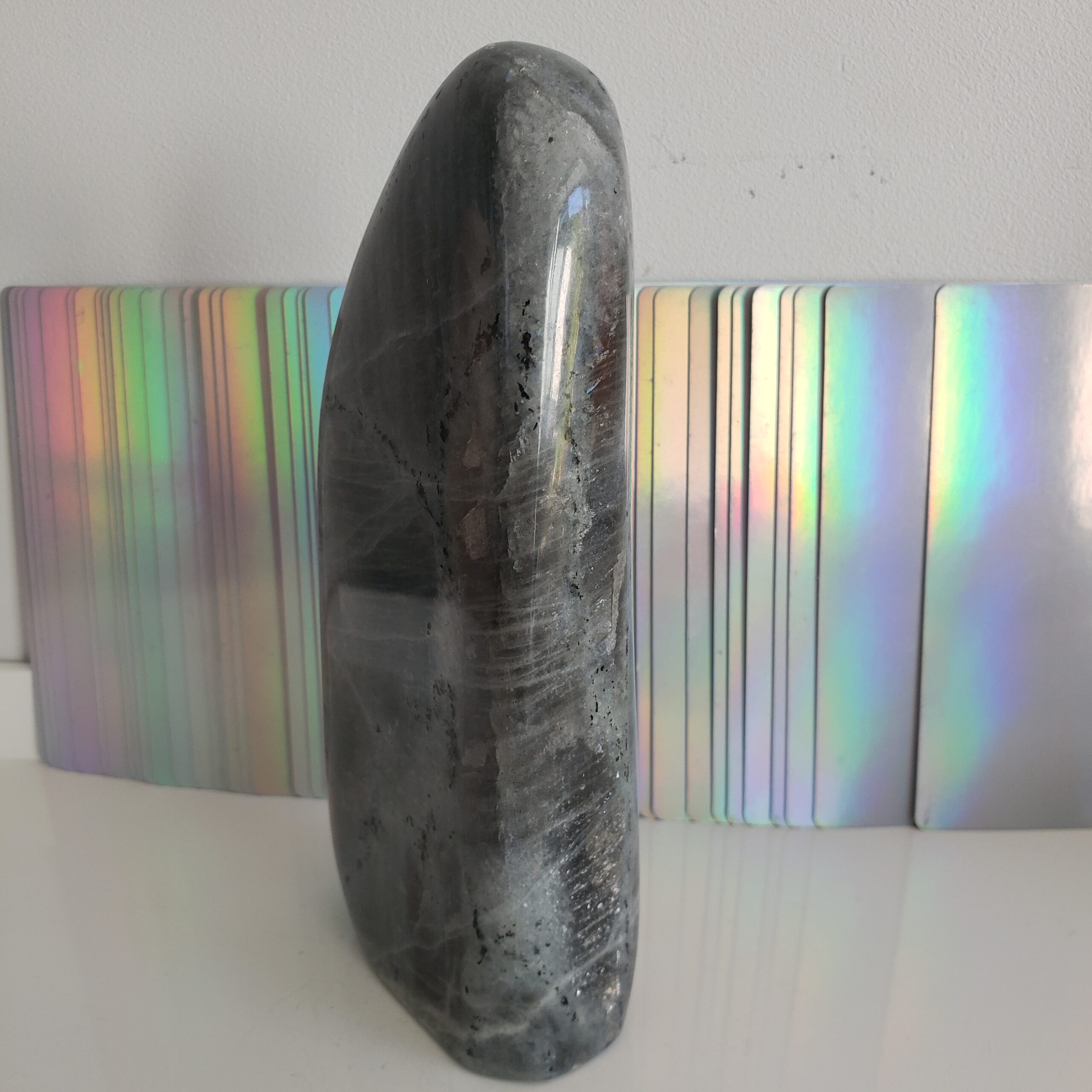 Energy Crystals Labradorite purple sunset flash freeeform 4