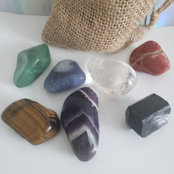 Energy Crystals Tumbled Crystal Chakra Pack