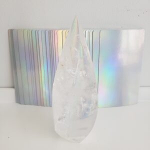 Energy Crystals Cleaqr Quartz Flame 1 4