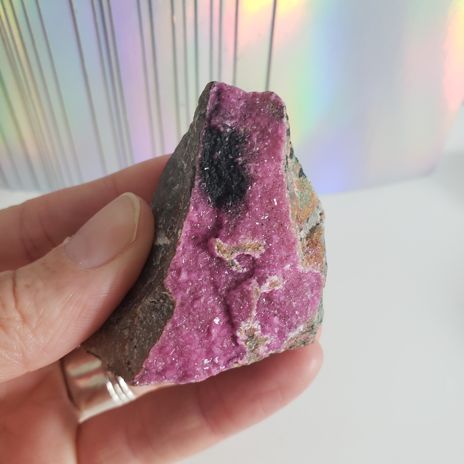 Energy Crystals Cobaltoan Calcite Raw 16