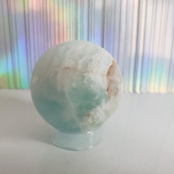 Energy Crystals Caribbean Calcite Sphere 4 (6)
